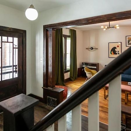 Luxe Mid-Century Styled Historic Townhouse #1 Villa Detroit Buitenkant foto
