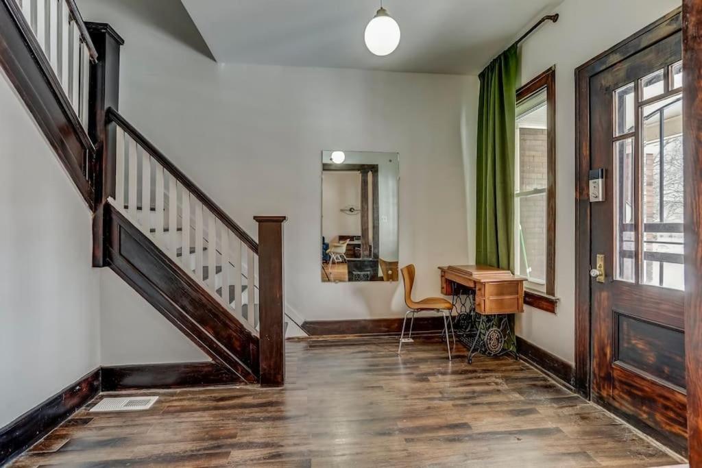 Luxe Mid-Century Styled Historic Townhouse #1 Villa Detroit Buitenkant foto