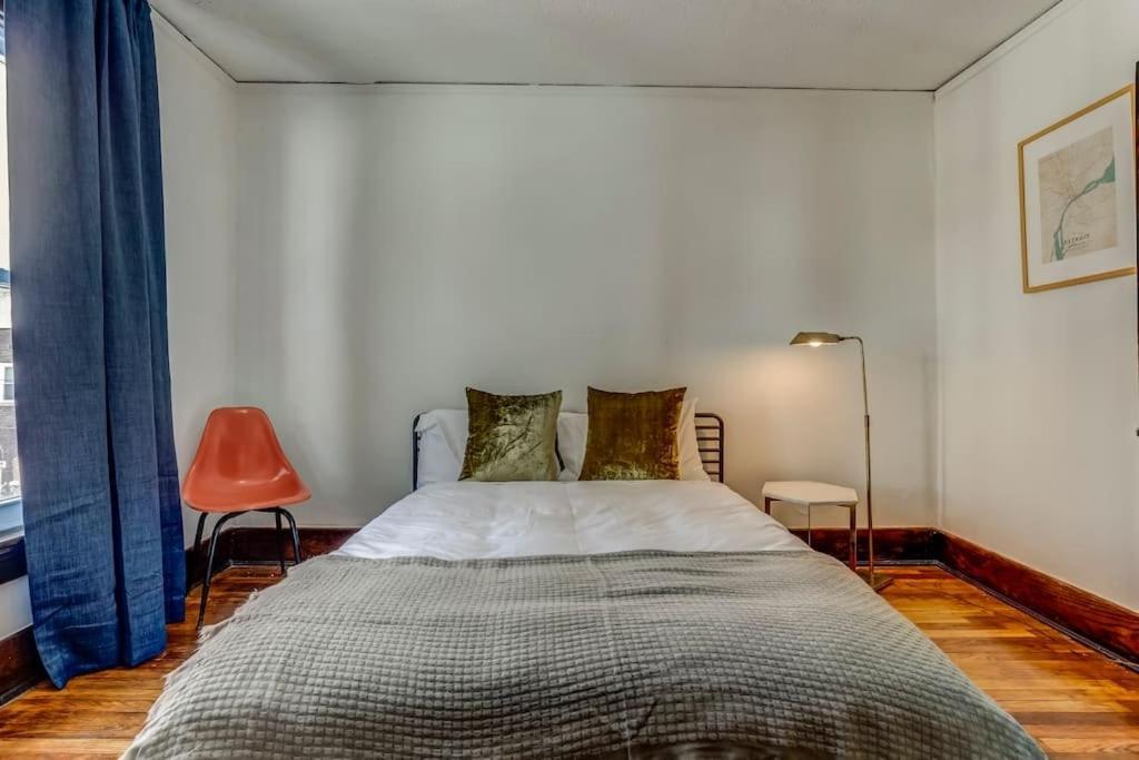 Luxe Mid-Century Styled Historic Townhouse #1 Villa Detroit Buitenkant foto