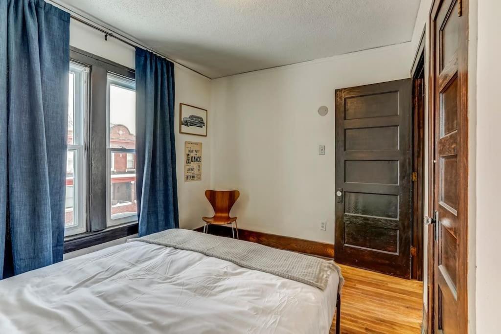 Luxe Mid-Century Styled Historic Townhouse #1 Villa Detroit Buitenkant foto