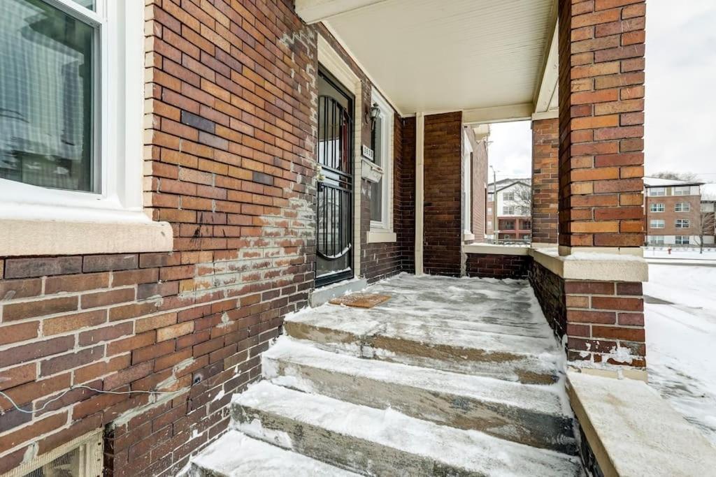 Luxe Mid-Century Styled Historic Townhouse #1 Villa Detroit Buitenkant foto